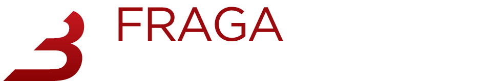 logo da empresa com o nome Fraga e Bitello